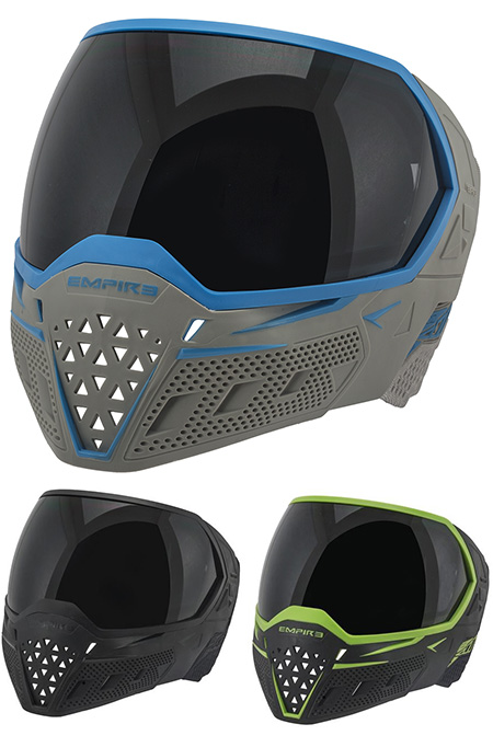 Empire EVS Paintball Mask Dual Pane Thermal Lens - Green Mirror